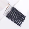 Miniature Paint Brush Set Professional Nylon Brush Acrylic Painting Thin Hook Line Pen Art Supplies Hand Painted A3 ► Photo 3/4