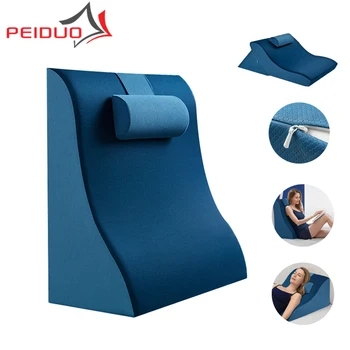 

PEIDUO Practical 2020 Memory Foam Bedside Waist Cushion Multifunctional Home Massager Orthopedic Pillow for Living Room Sofa Bed