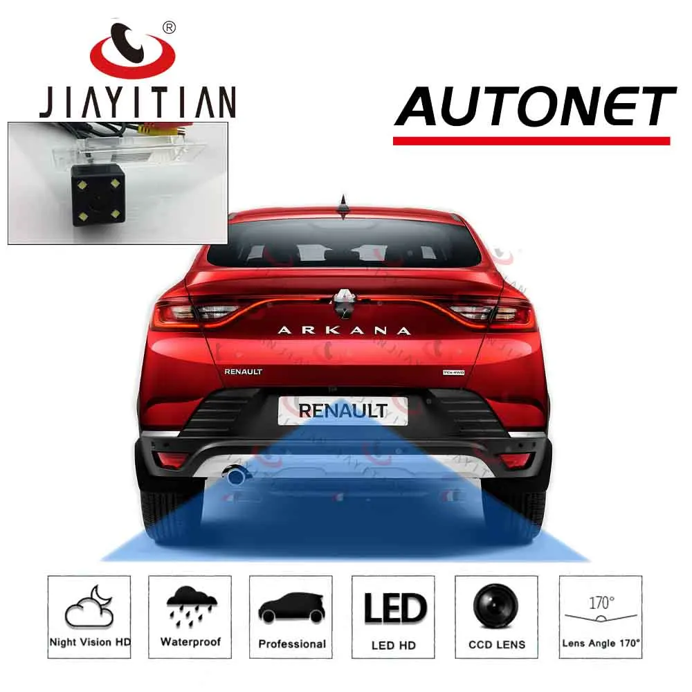 Камера заднего вида JIAYITIAN для RENAULT ARKNA 2019 2020/CCD/ночное видение/резервная камера