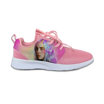 

Billie Eilish Pop Singer Hot Fashion Cute Funny Kids Sport Running Shoes Casual Breathable 3D Print Sneakers Boys Children Girls