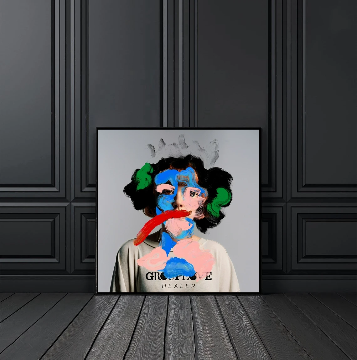 

Grouplove - Healer Music Album Cover Canvas Poster Home Wall Painting Decoration (No Frame)
