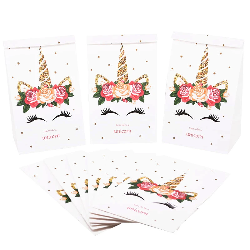 Generic Lot De 10 Sachets Anniversaire Pour Enfants - LICORNE - Prix pas  cher