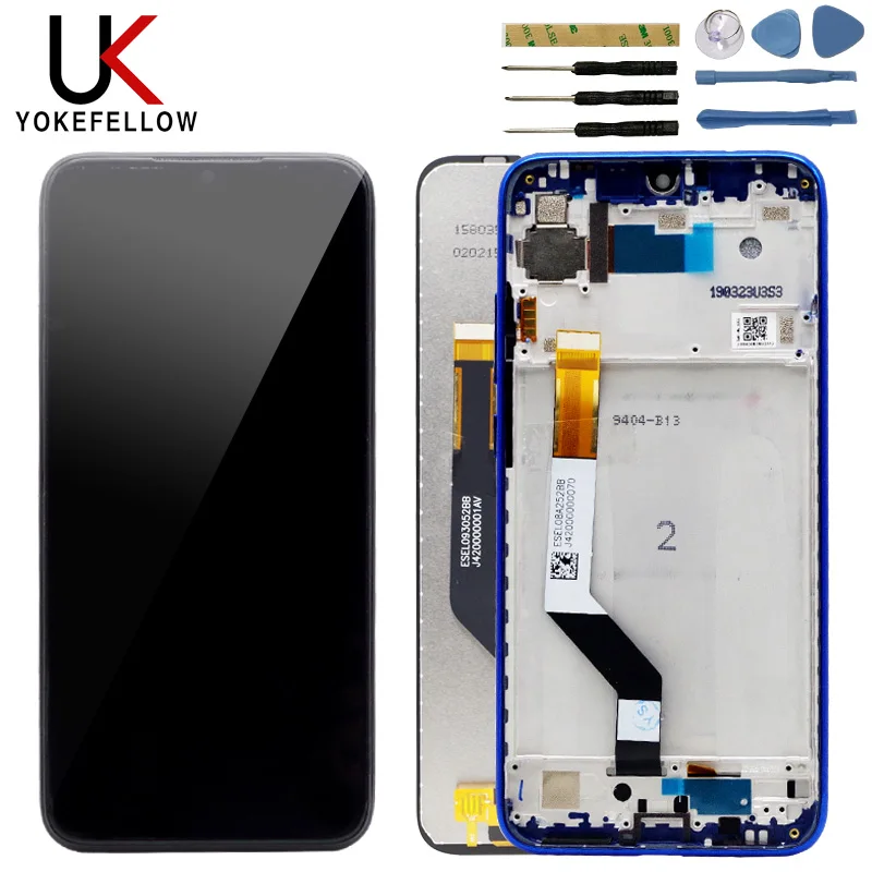 

100% Tested For Xiaomi Redmi Note 7 LCD Display With Touch Screen Assembly For Xiaomi Redmi Note 7 Pro LCD With Frame