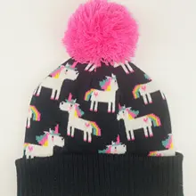 Новинка года; вязаная шапочка в животном стиле; вязаная шапка для маленьких девочек