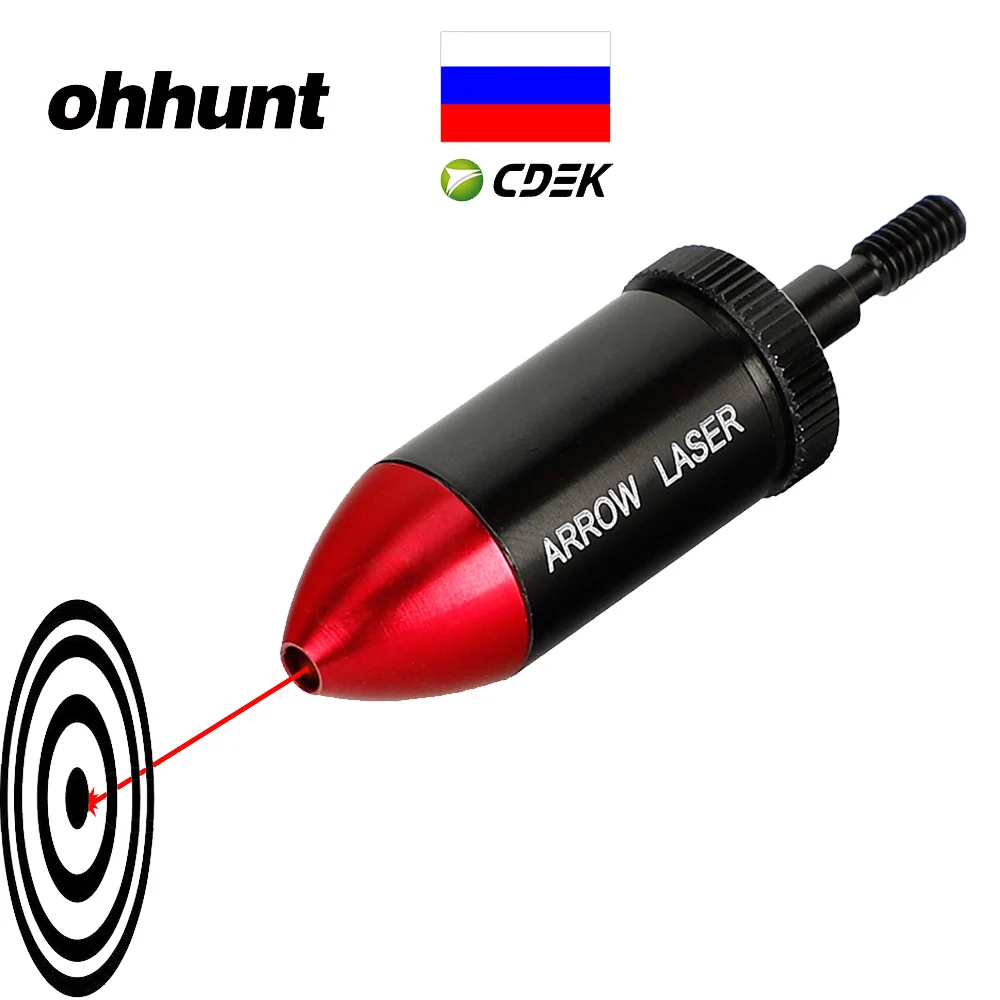 Ohhunt Тактический арбалет для стрельбы из лука красный точечный лазерный прицел
