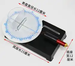 Reflexão e refração da propagação da luz do equipamento da experiência física experimentam o equipamento experimental da ótica física