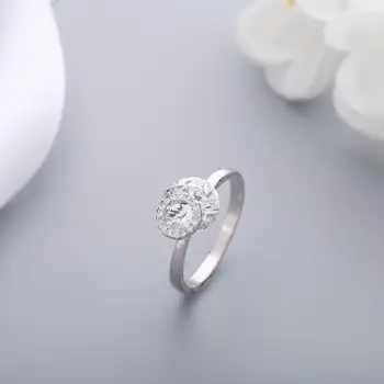 

Fahmi 2020 New Popular 100% 925 Sterling Silver Love Heart Ring4-27 High Quality Original Jewellery For Women Party Wedding Gift
