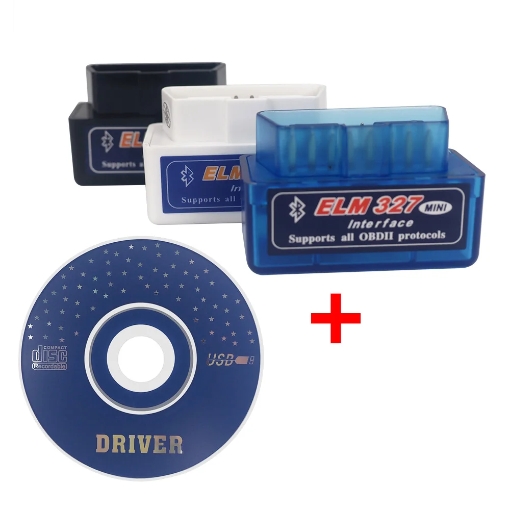 Универсальный Автомобильный Bluetooth OBD2 II сканер Elm327 V1.5 Диагностический Инструмент