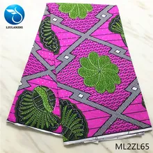Воск liulanzhi африканская ткань горячая Распродажа Анкара воск хлопок с камнями 6 ярдов Воск принты ткань для платья ML2ZL65-ML2ZL74