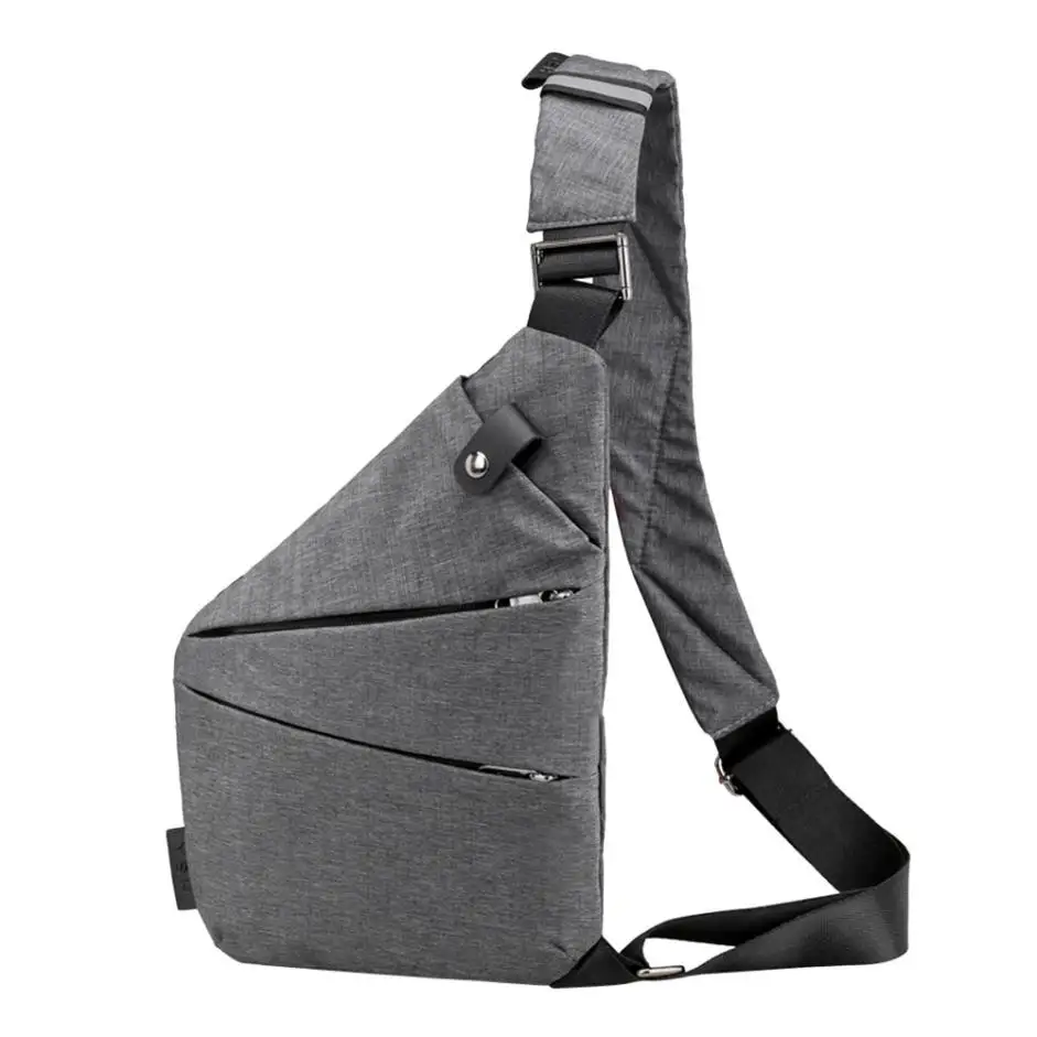 

Fashion Chest Bag Men Women Sling Bag Casual Canvas Chest Anti Theft Crossbody Bags High Quality Shoulder Bags Chest Packs