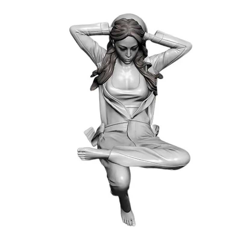YUFAN 1/35 Tokyo Girl Series полимерный солдат 5 см сексуальная статическая самодельная