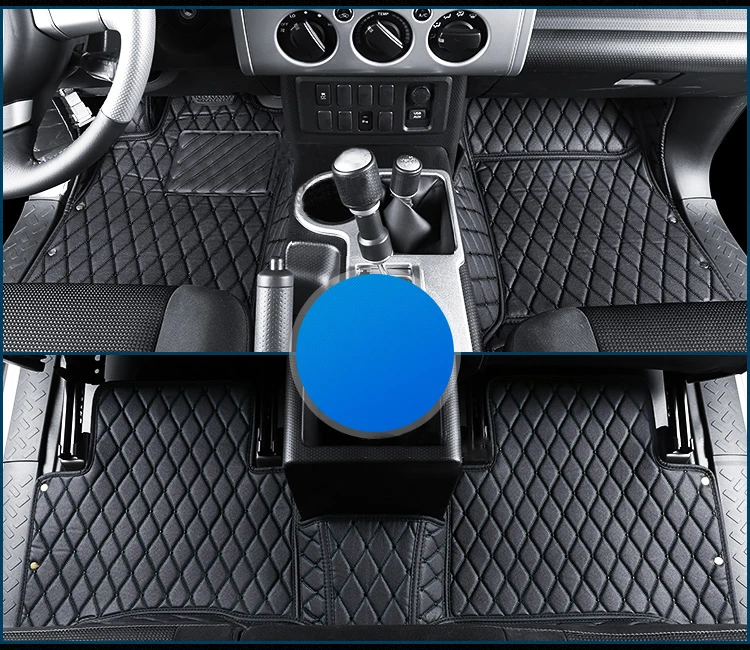 Lsrtw2017 кожаные автомобильные коврики для toyota FJ cruiser 2007- 2008 2009 2010 2011 2013 аксессуары