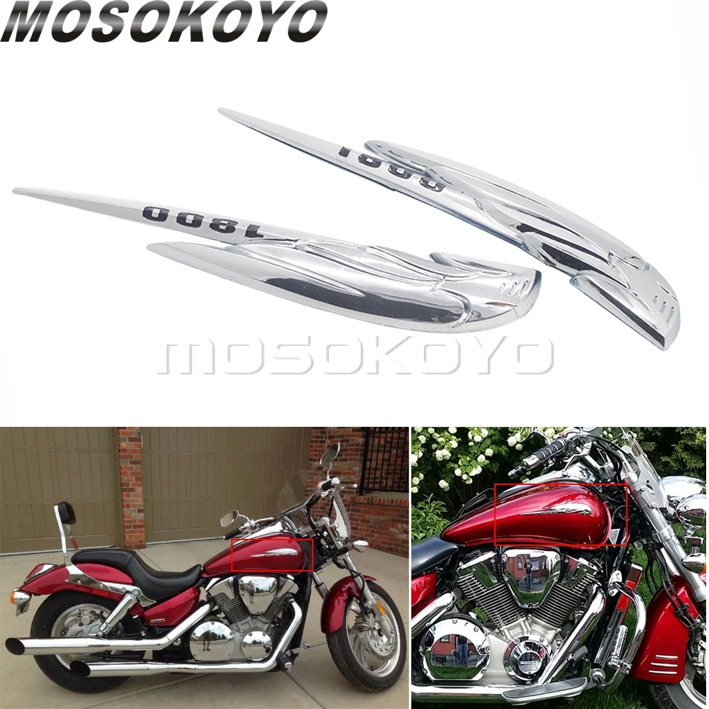 Taiwan Made Bike Decal 3D Fuel Tank Badge Fairing Emblem Decal Sticker - Tuning Fork Design In Silver - For Motorcycles & Bikes Harley Davidson Tank Emblems - Foto 4