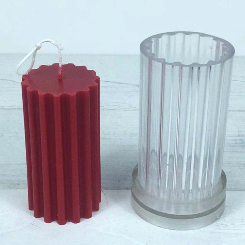 Новинка, 1 шт., прозрачные DIY формы для свечей, форма для изготовления свечей, мыло ручной работы, глиняные инструменты для рукоделия, Рождественский Декор, форма для мыла, декор торта