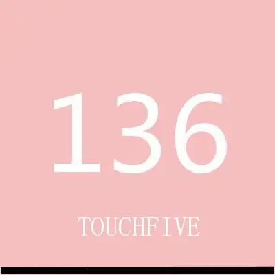 TOUCHFIVE Optional168 Colors Sketch Markers Alcohol Based Markers Painting Art Supplies Pen for Kids , adult painting,Coloring 136