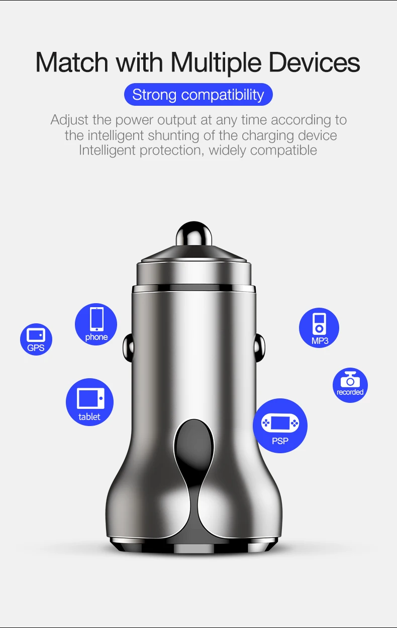 PD quick charging car charger  (7)