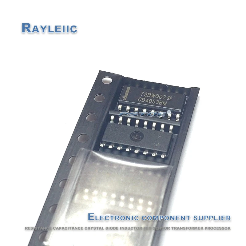Новый CD4053BM96 SOP16 CD4053BM SOP 16 CD4053M CD4053 IC мультиплексный переключатель чип Бесплатная