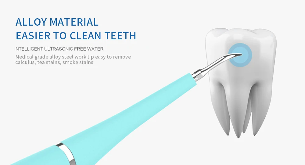 Портативный Электрический звуковой стоматологический скалер для удаления зубного камня от зубных пятен зубной камень инструмент стоматолога отбелить зубы гигиена здоровья отбелить