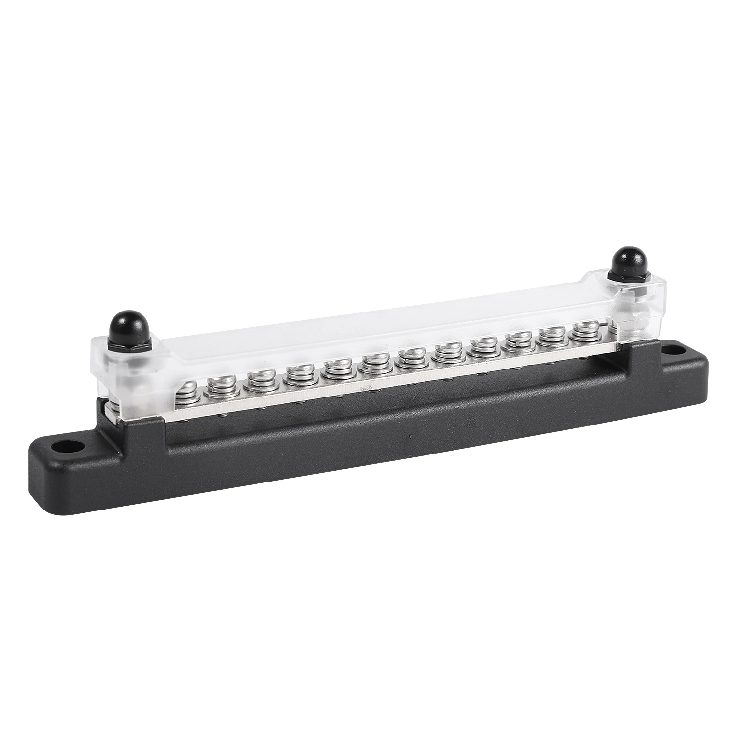 12 Terminal 130A/150A BusBar Block&Cover for Car Boat Marine Power Distribution Terminal Block M4/12 Screwsa+M6/2 Studs dropship
