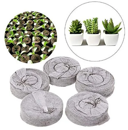 30mm Jiffy Peat Pellets Seeding Soil Block In Nursery Pots Seed Starting Plugs Professional Home Garden Tools