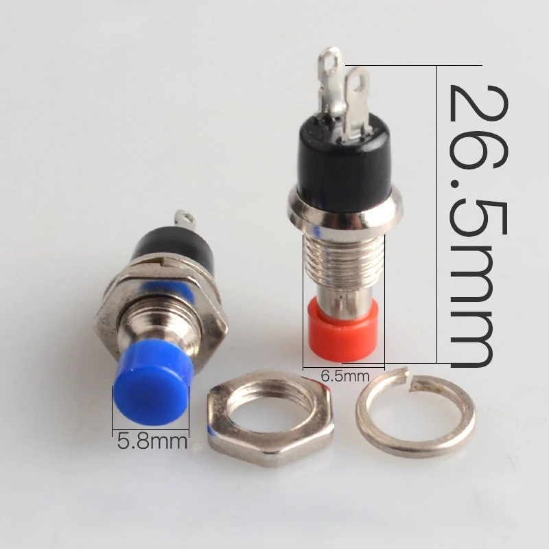 20pcs-7MM-Momentary-Push-Button-No-Lock-Switch-Self-resetting-Push-Button-Switch-Open-NO-Switch