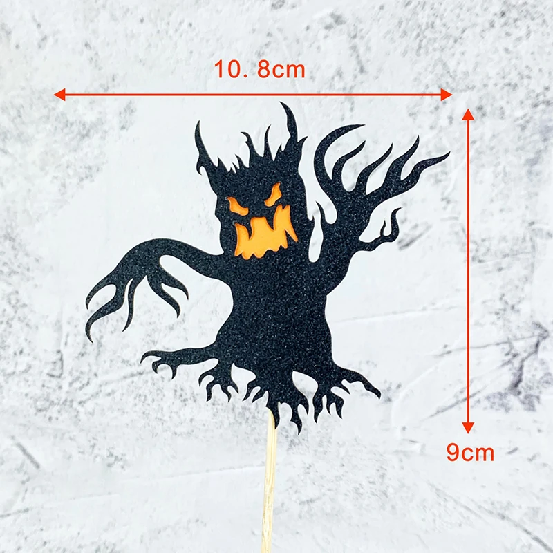 Хэллоуин пемкин ведьма летучая мышь призрак Фигурное пирожное Корзиночка