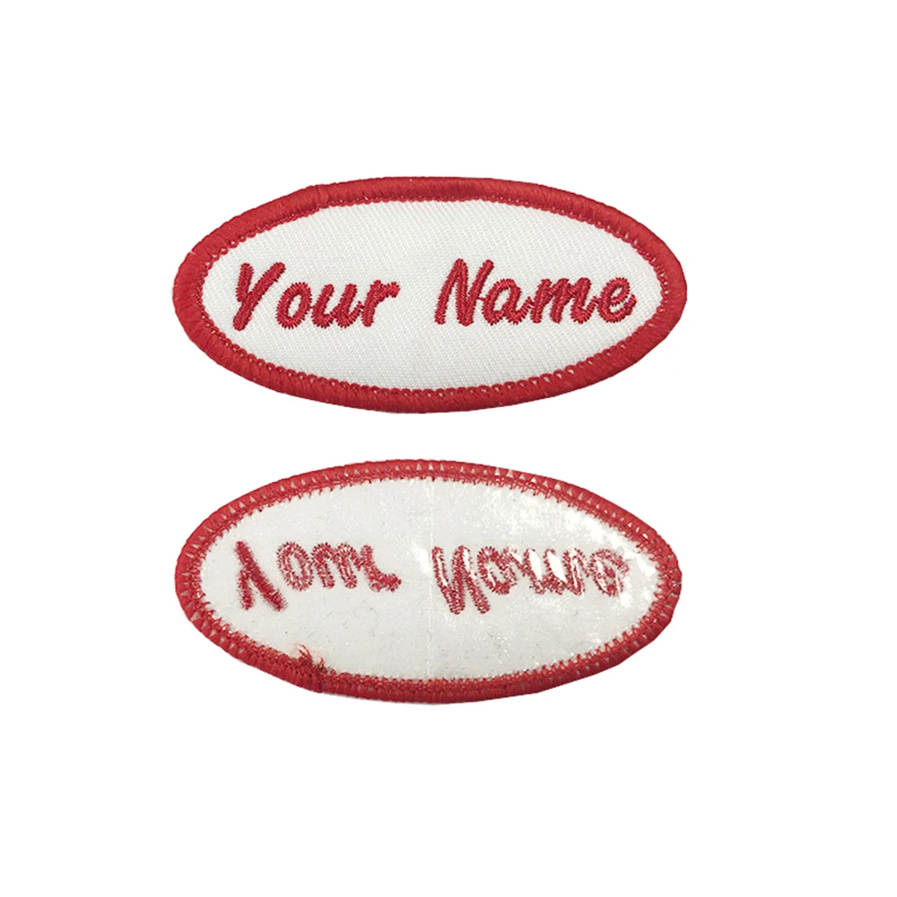 Uniform Name Tag Patches