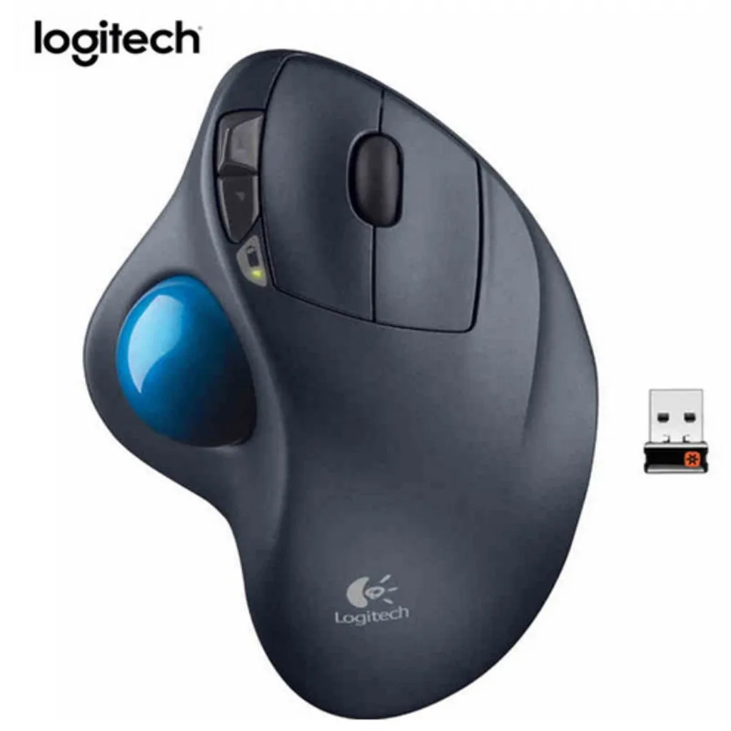 Logitech M570 2 4 ГГц Беспроводной трекбол эргономичная Мышь для Windows XP/7/8/10 Компьютерные