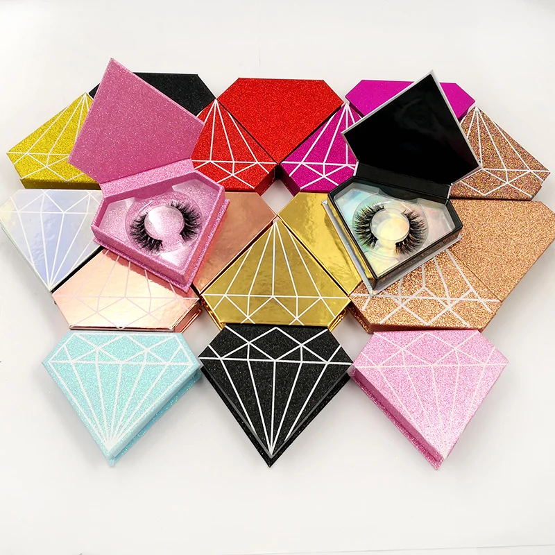

iflovedekd New Makeup High Volume 3D Mink Lashes Soft Dramatic Eye lashes 3d mink eyelashes Diamond packaging private label