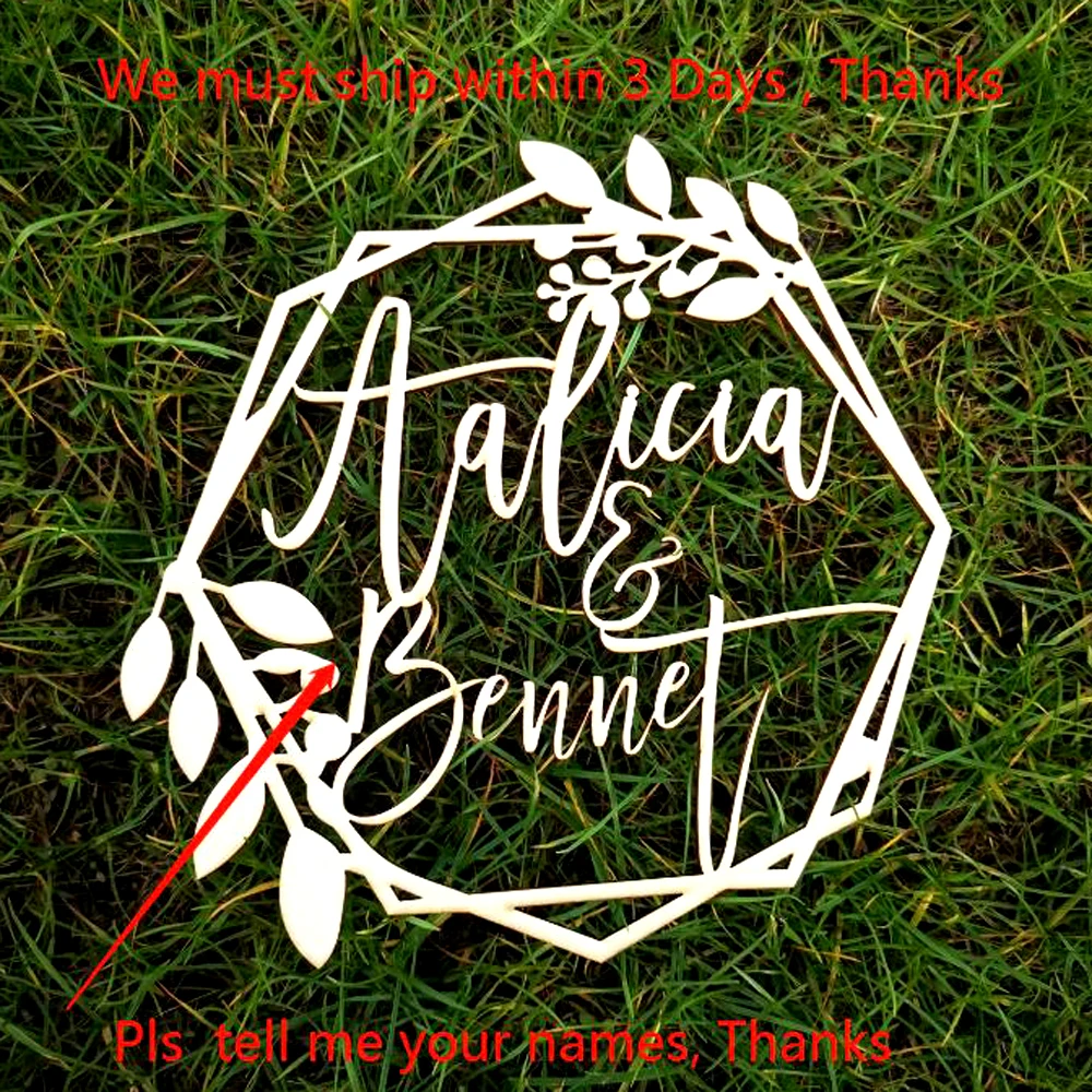 Custom Mr and Mrs name Wedding Photo Props Wooden Wedding Decoration for Bride&Groom,Personalized Unique Wedding Party Gift 副本