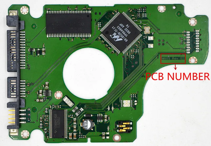 SA notebook hard disk circuit board BF41-00105A  M6OS Rev 02 /  HM160JI