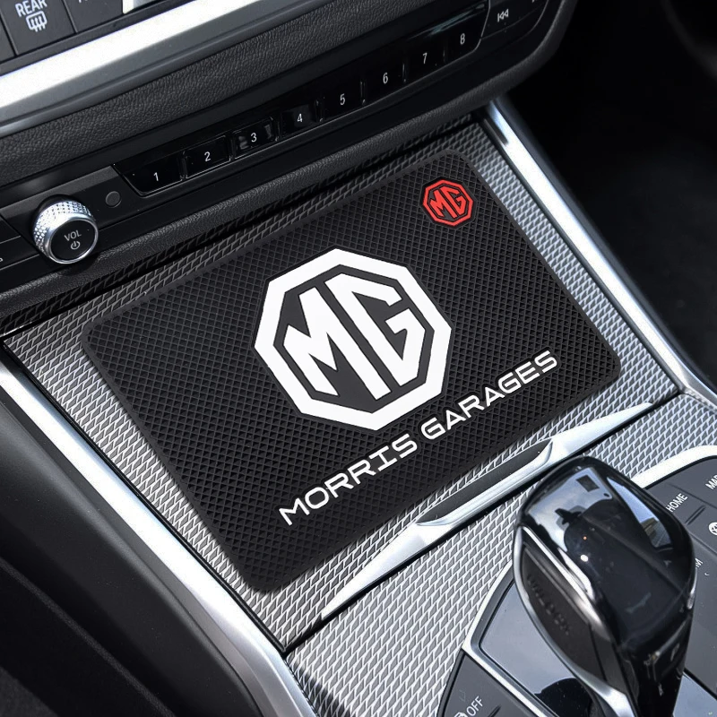 

Car Logo Ornament PVC Anti-Slip Mat Sticky Pad Anti-slip Pad gel Mat for MG 3 6 7 Z S HS IGS 3SW GT GS TF