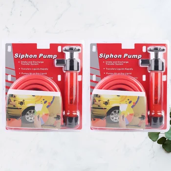 

1 Set Multi-purpose Manual Sucker Plastic Oil Well Pump Manual Oil Pumping Tube for Home Car Store With Air Pump and Blister Pac