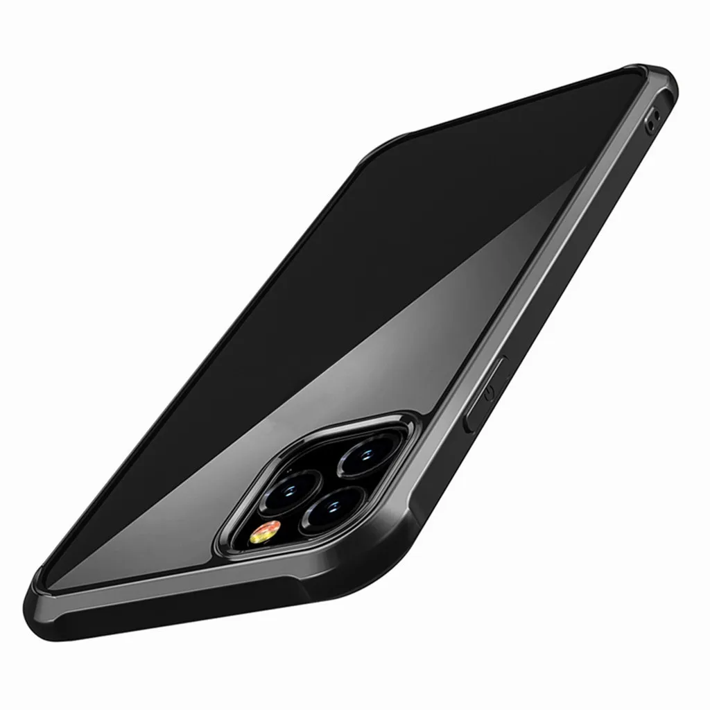 Dirt-resistant Slim Cover For IPhone 11 Pro  TPU Transparent Back Cover For IPhone 11 Pro hard edge fashion design appearance