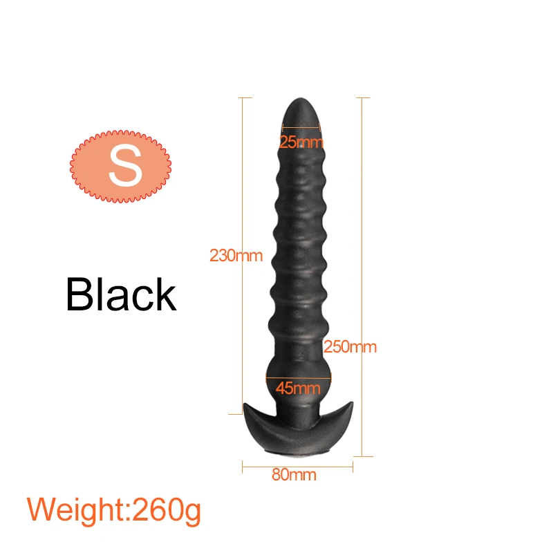 Big Anal Beads Butt Plug Intimate Toys for Adults Phalluses for Anal Plug Sex Toy Silicone Large Buttplug Anal_voghion.com