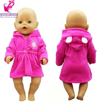 

Doll Clothes for 43cm Baby New Born Doll Kitty Clothes Dress Doll Pajama Set for 18 Inch Doll Clothes Set