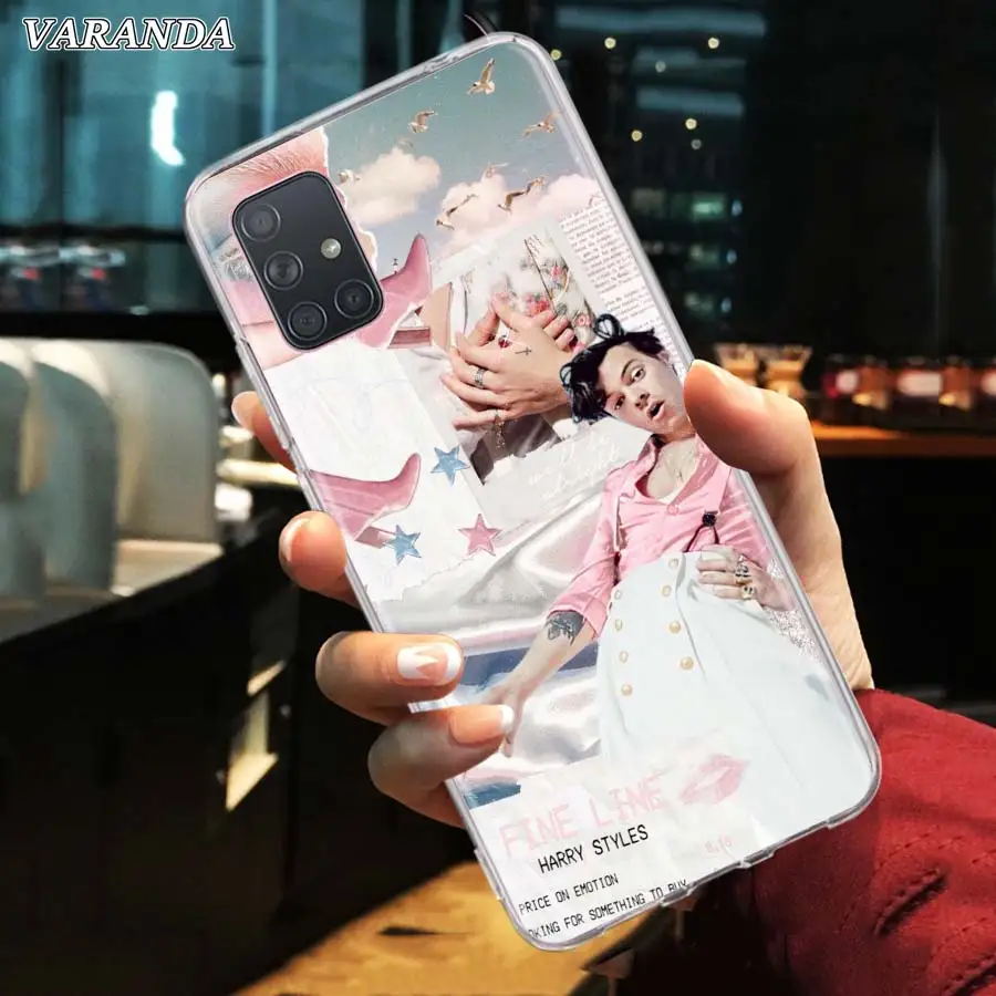 Чехол гарри стайл для Samsung Galaxy A10 A10e A20 A20e A30 A40 A50 A51 A70 A71 A80 A11 A21s A31 A41 мягкая задняя