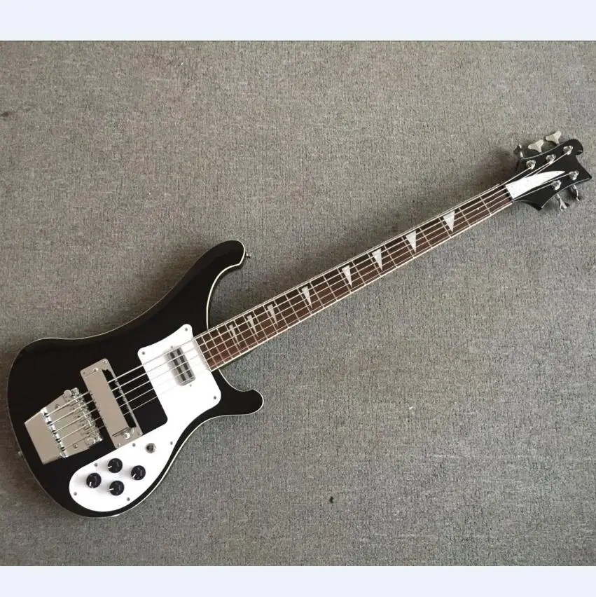 Rickenback custom 5 strings 4003 fireglo bass guitar black ricken 4003
