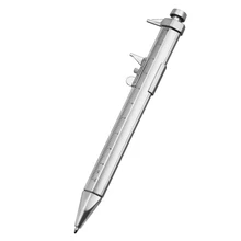 Multifunction Gel Ink Pen Vernier Caliper Roller Ball Pen Stationery Ball-Point Pens Measuring Gauging Tools
