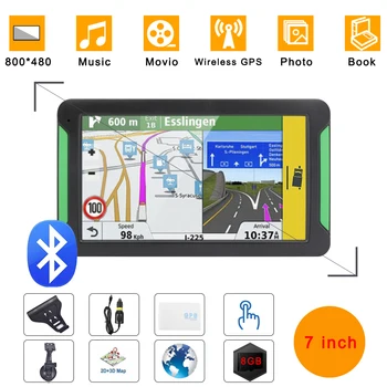 

GPS Navigation device7 inch GPS navigation 256MB travel navigator FM Bluetooth Tourist navigator voice navigation car