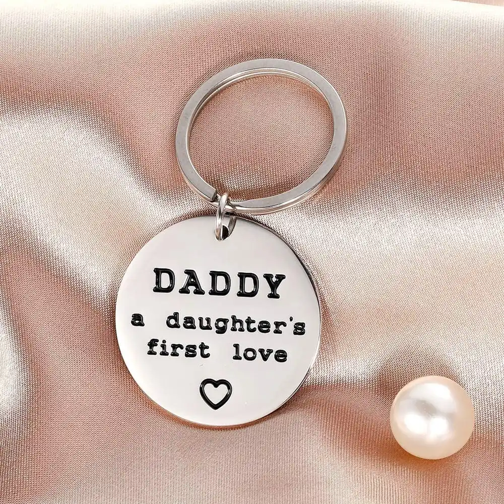 daddy a daughter's first love keyring