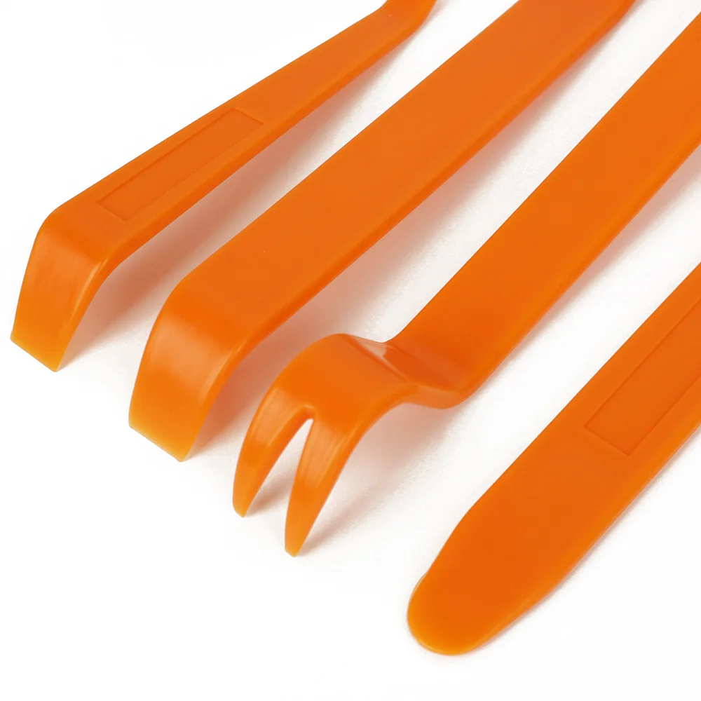 Монтажный инструмент для снятия магнитолы на панели интерьера автомобиля 4 шт.