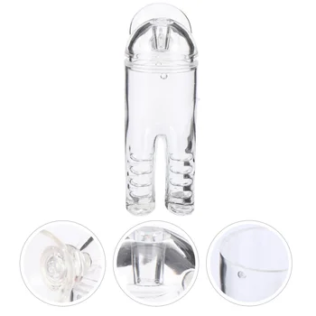 

2 PCS Worm Catcher Creative Convenient Durable Fish Tank Practical Leech Catcher Fish Feeder Acrylic Trap Worm Catcher
