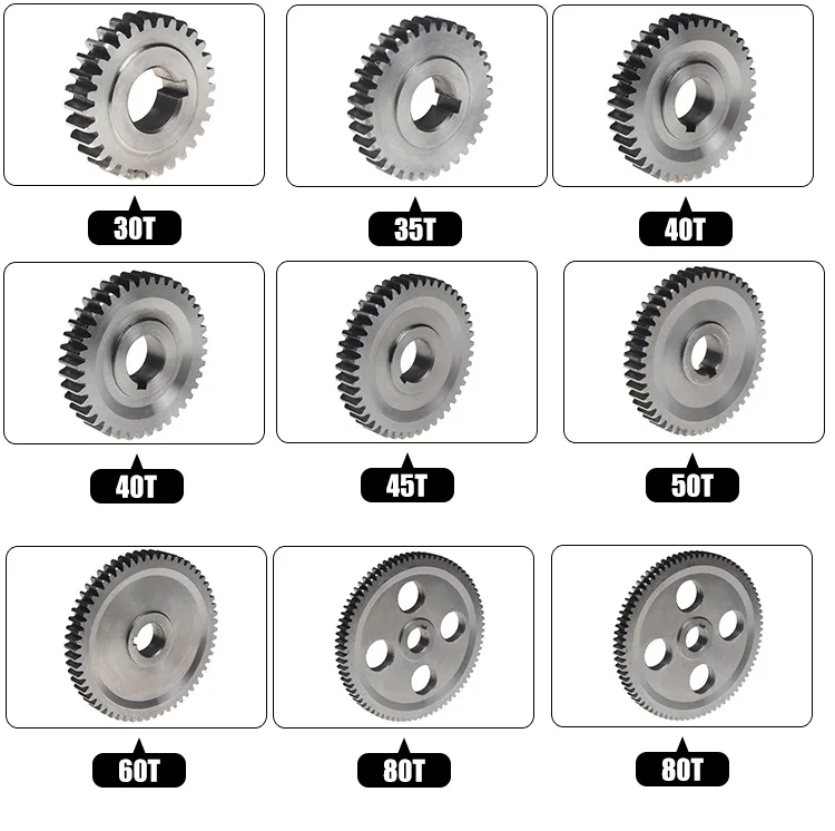 

free shipping West matt SIEG: the lathe gear of small lathe gear in the household for C2 C3 HOLE size 12mm, 9518D lathe.