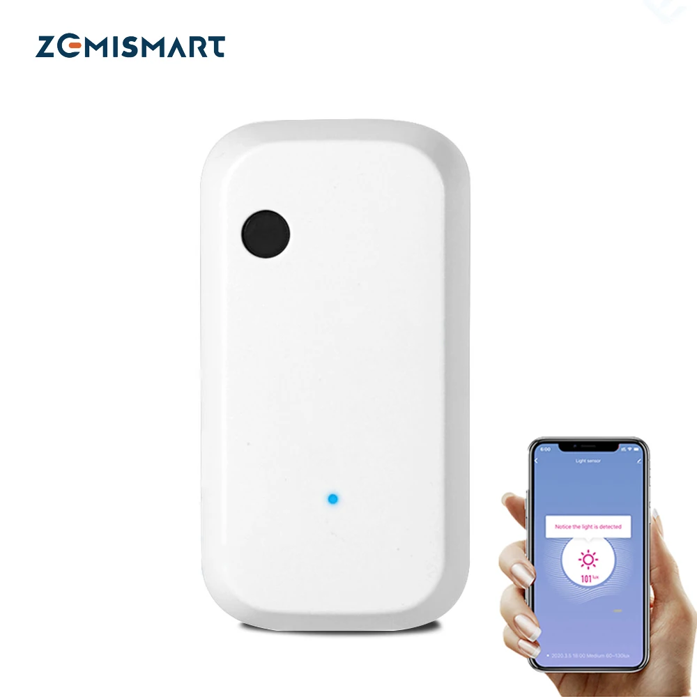 Zemismart Tuya WiFi Light Sensor Smart Life App Illumination | Электроника