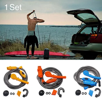 

12V Outdoor Camping Shower Kit Vehicles Washer Water Spray Pump Easy Install Sprinkler Car Hiking Portable Travel Mini Universal