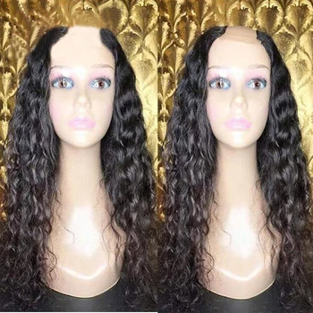 

1*3 Curly U Part Human Hair Wig Left /Right/Middle Part U shape Wig Long curly Brazilian Remy Hair Wig For Women
