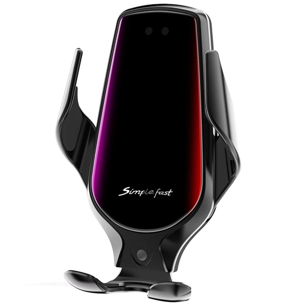 

10W Car Wireless Charger Car Phone Holder Smart Sensor Fast Charging Wireless Charger Car Phone Holder Automatic Clamping