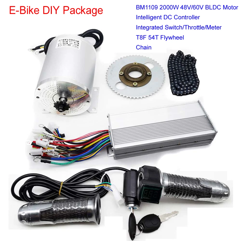 Bürstenloser Motor, 48 V, 2000 W, bürstenloser Gleichstrommotor, hohe Geschwindigkeit, 4300 U/min, Aluminiumlegierung, mit Geschwindigkeitsregler, für Motorräder, Elektrofahrräder | DE Bürstenloser Motor, 48 V, 2000 W, bürstenloser Gleichstrommotor, hohe Geschwindigkeit, 4300 U/min, Aluminiumlegierung, mit Geschwindigkeitsregler, für Motorräder, Elektrofahrräder | DE