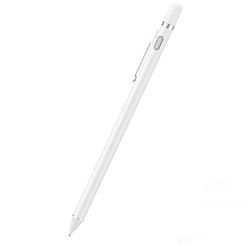 

Stylus Capacitance Touch Pencil Stylus Pen for Apple Pencil ipad 9.7 Samsung Tablet Phone PC(White)